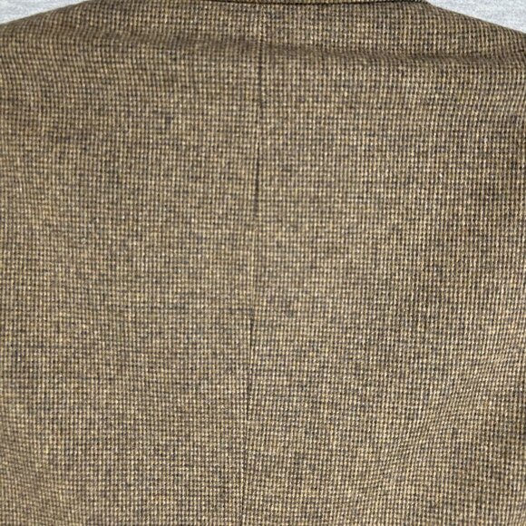 John Ashford Mens 41R Brown Soft Wool Camelhair Blend Tweed Sport Coat Old Money - Picture 5 of 16